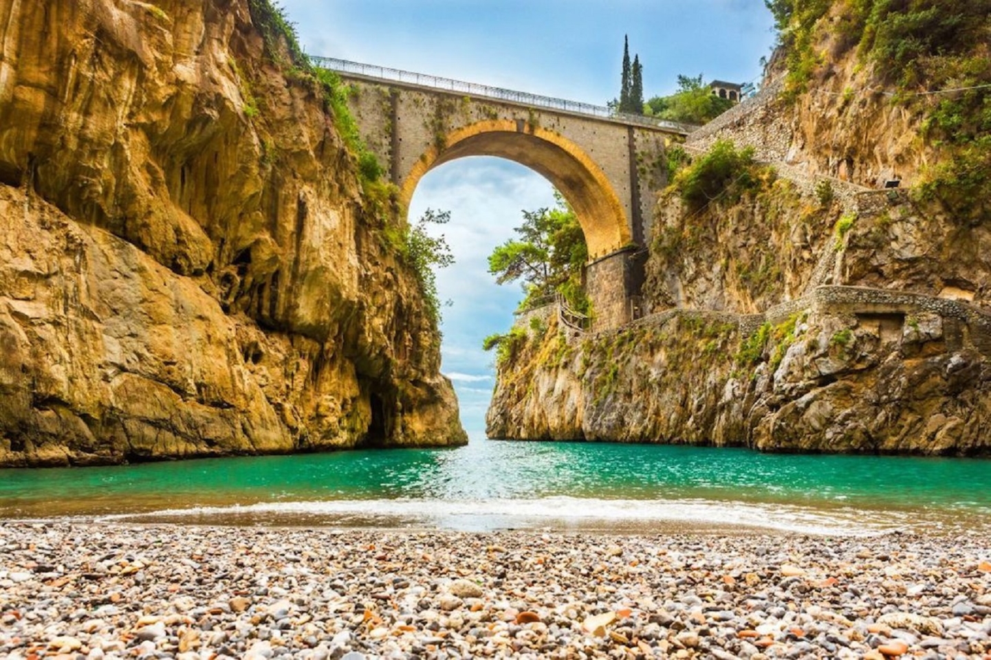 Boat tour along the Amalfi Coast from Sorrento to Positano and Amalfi