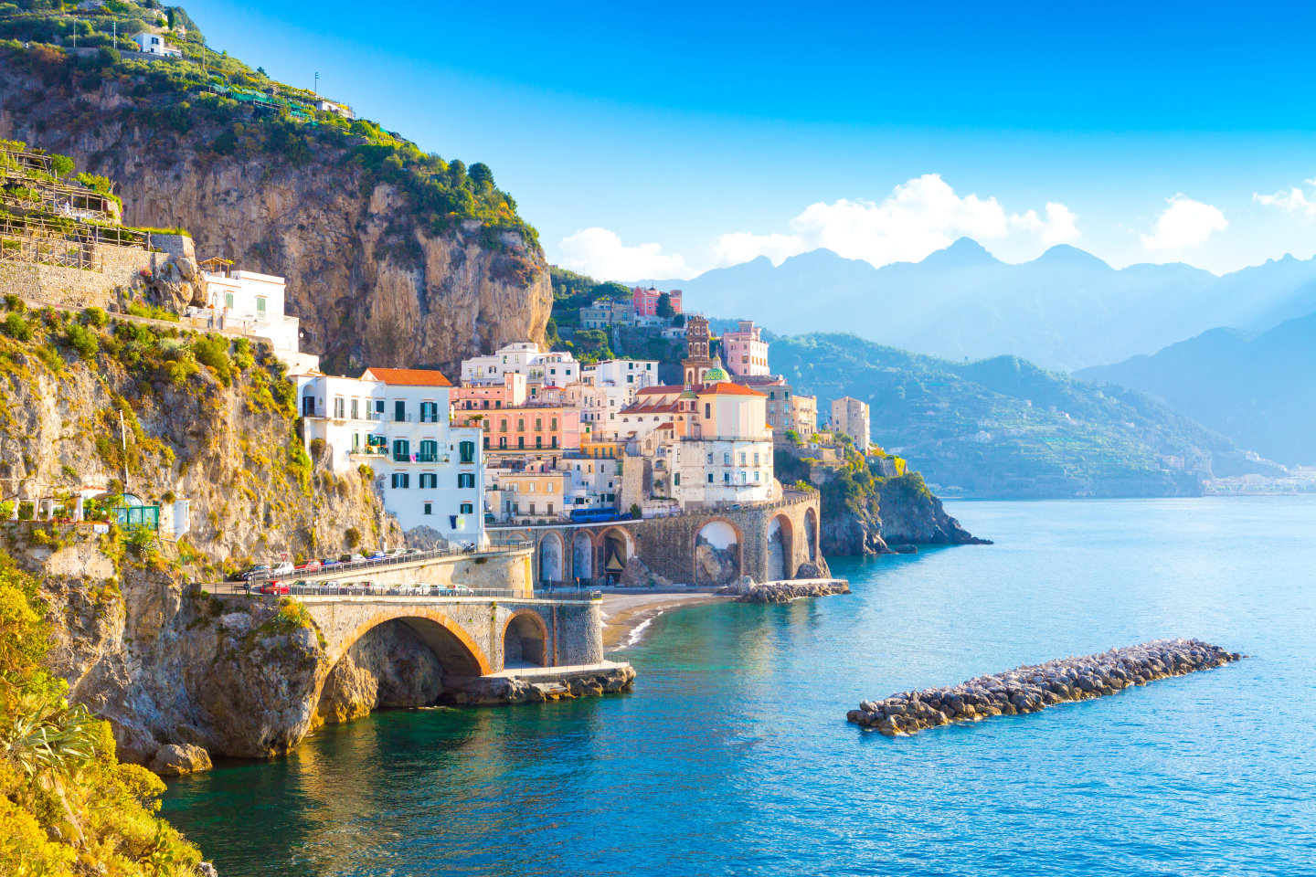 Amalfi Coast tour from Sorrento — Positano, Amalfi and Ravello