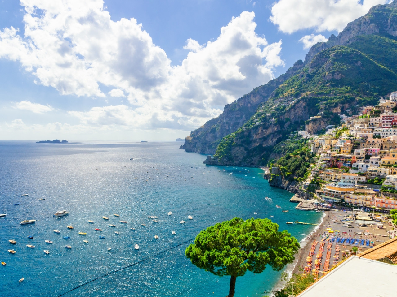 Escursione in barca a Positano, Amalfi e Baia di Ieranto
